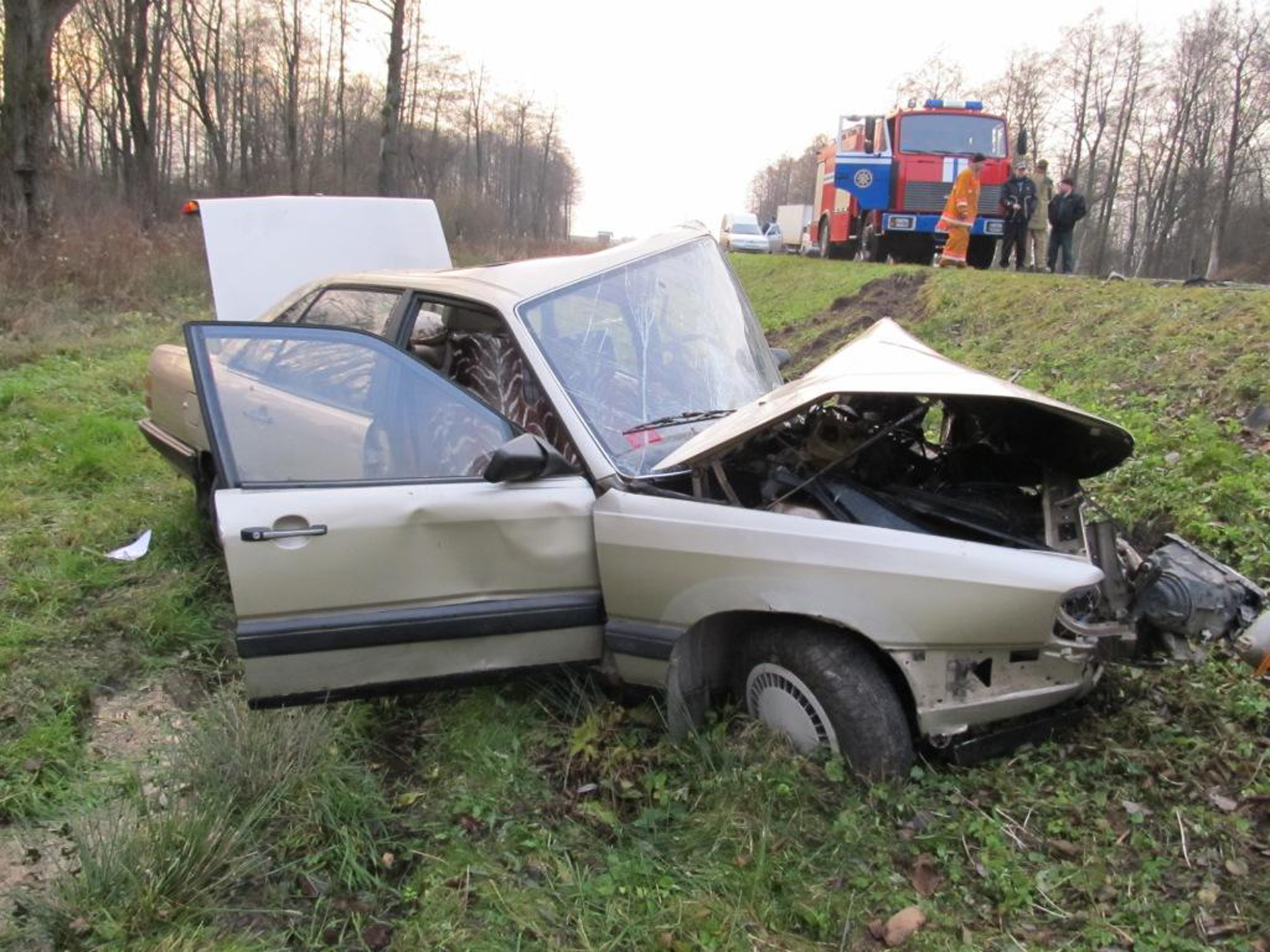 Недалеко от Берестовицы в  аварию попали три   автомобиля