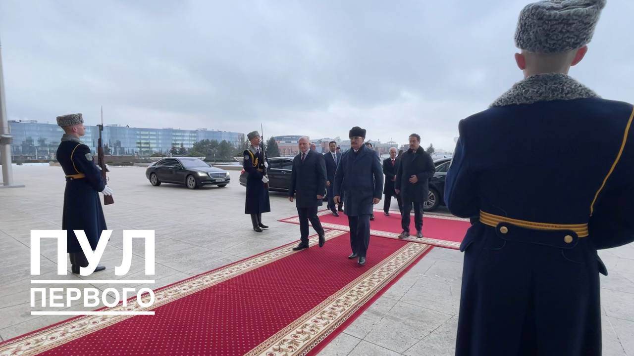 Верховный главнокомандующий Ливийской национальной армии Халифа Хафтар прибыл на встречу с Лукашенко
