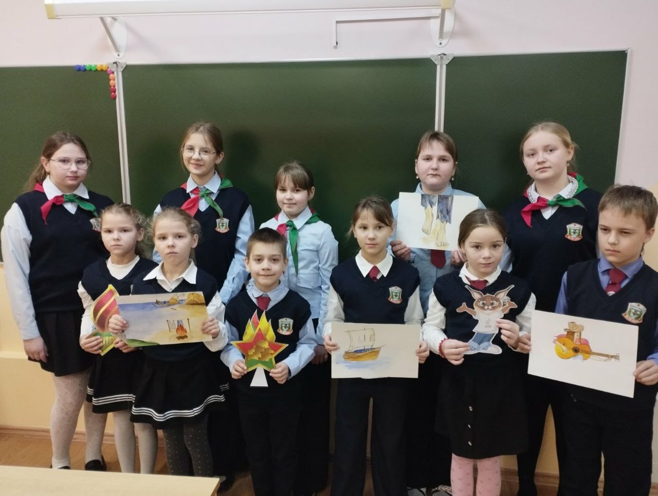 Неделя "Октябрятские высоты" прошла в Конюховской средней школе