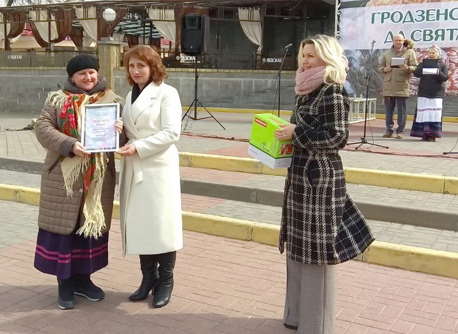Бераставіцкія майстры – удзельнікі фестывалю-кірмашу «Гродзенскія традыцыі да свята Вялікадня» і лаўрэаты абласнога конкурсу  “Велікодны падарунак”