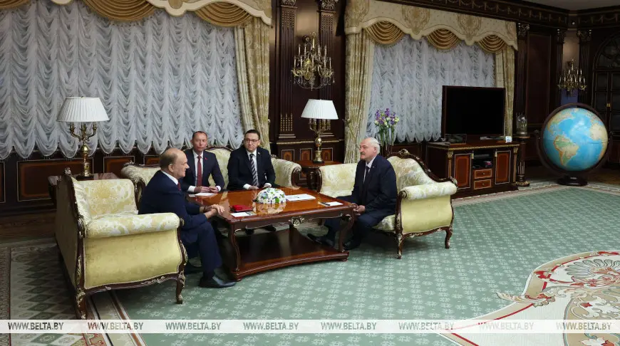 Александр Лукашенко встретился с лидером КПРФ Геннадием Зюгановым
