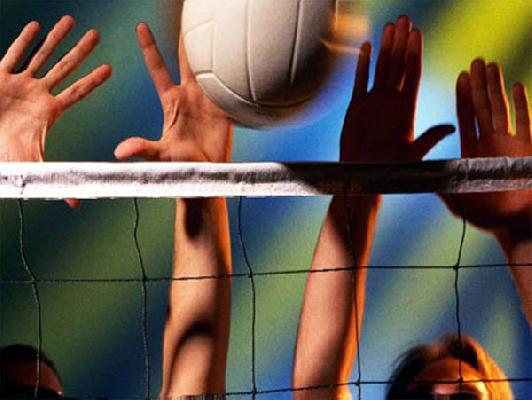 Раённыя спаборніцтвы па валейболу: спаборнічалі школьнікі