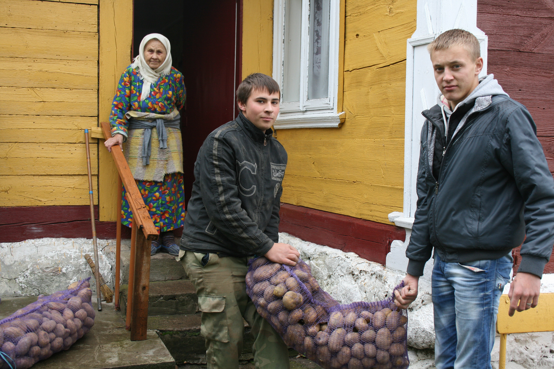 У Бераставіцкім раёне  ветэранаў вайны забяспечваюць бясплатнай бульбай