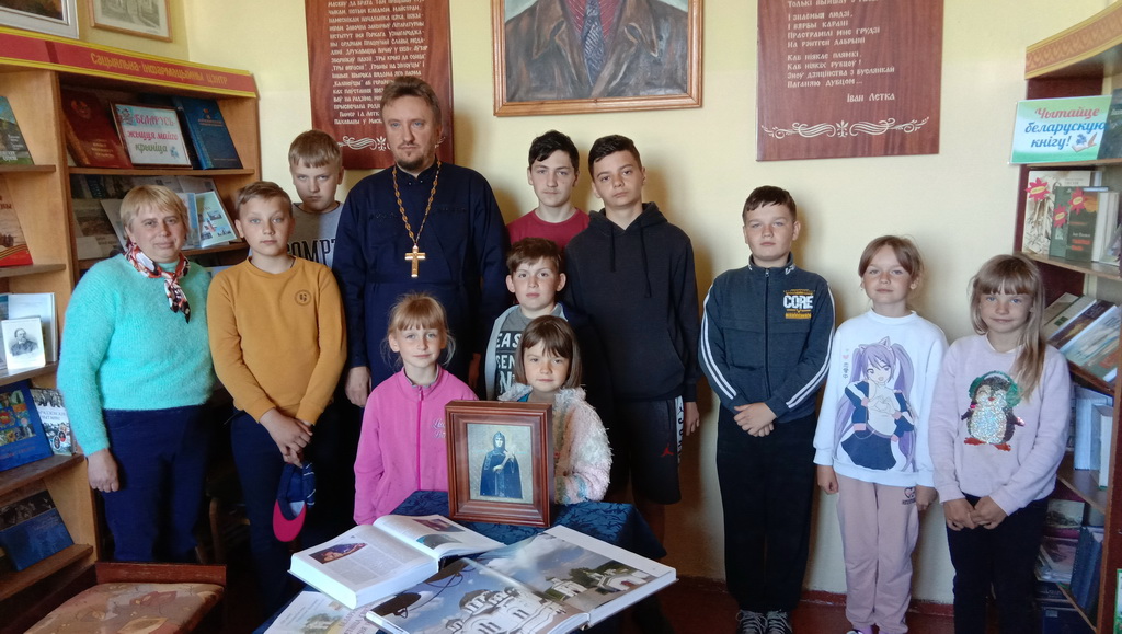 5 чэрвеня – Дзень памяці святой Еўфрасінні Полацкай. Час  духоўнай бяседы  ў Масалянскай бібліятэцы