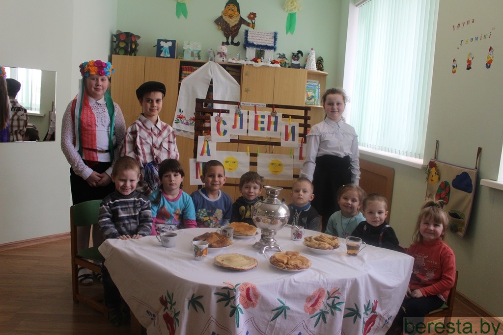 Масленіцу адсвяткавалі ў Канюхоўскім яслях-садзе-сярэдняй школе