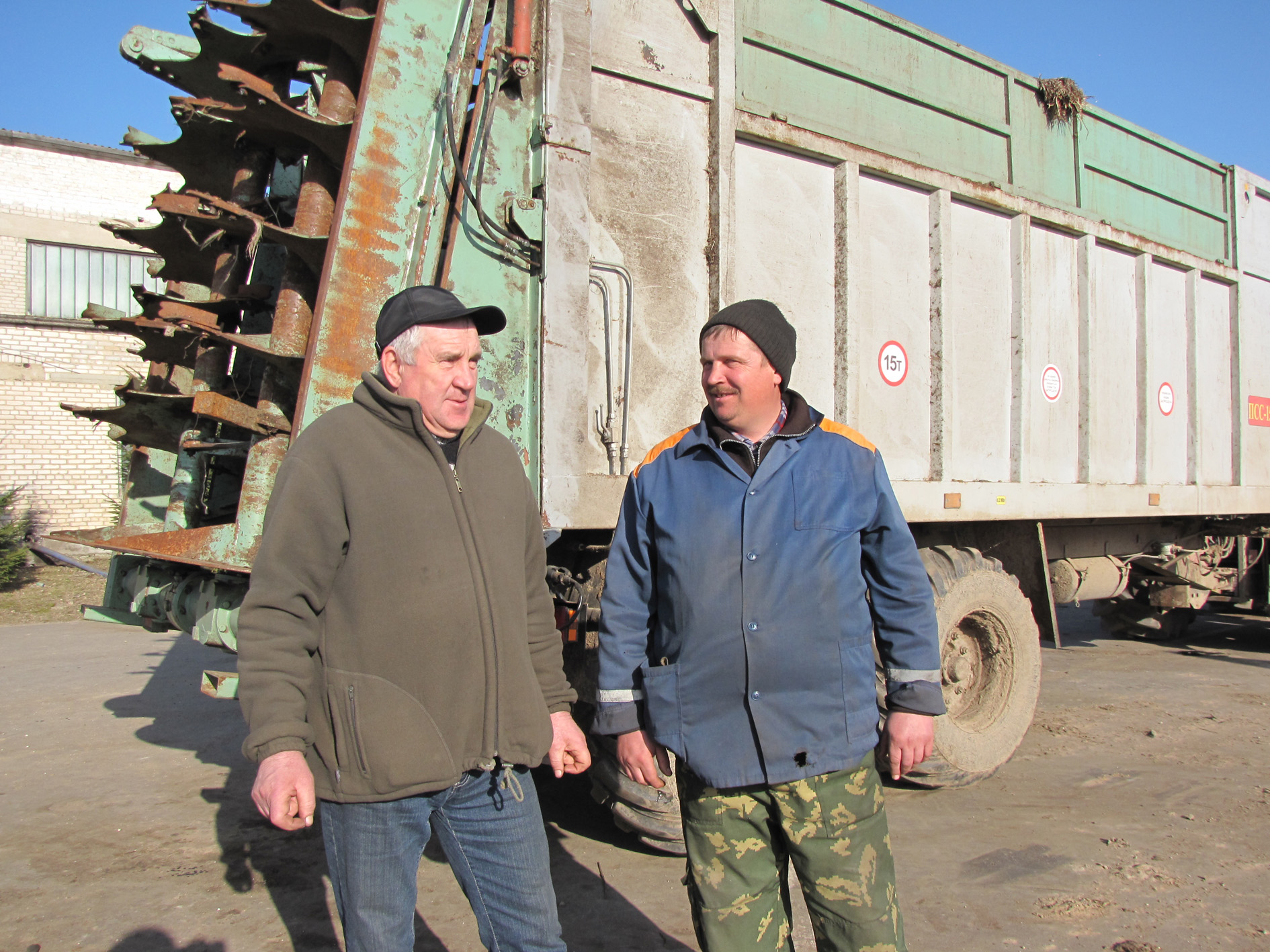 У СВК “Макараўцы” стараюцца,  каб тэхніка не падводзіла