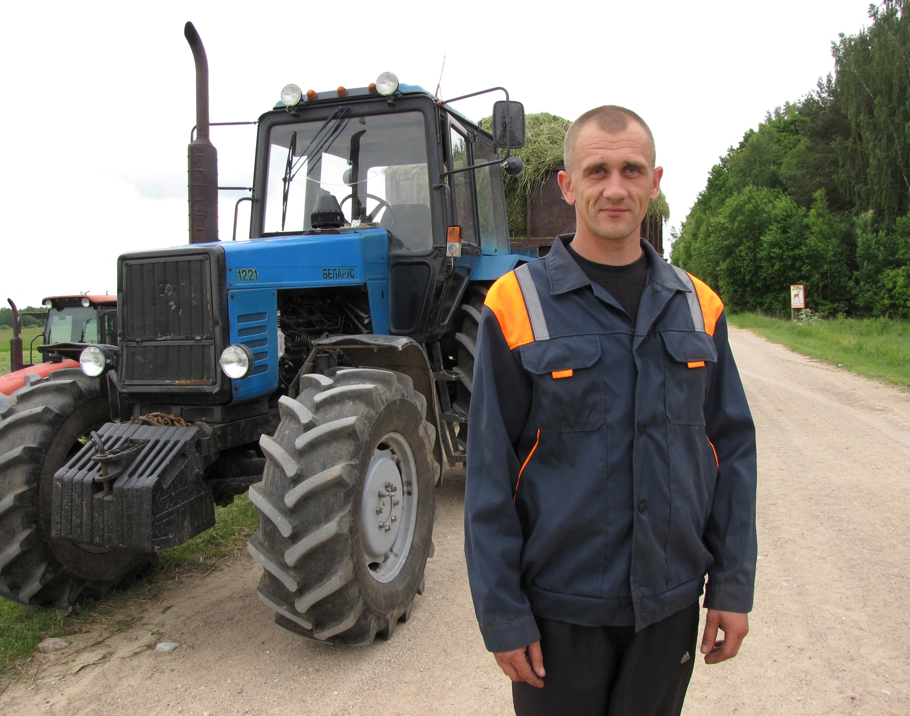 На Бераставіччыне завяршаецца першы ўкос траў
