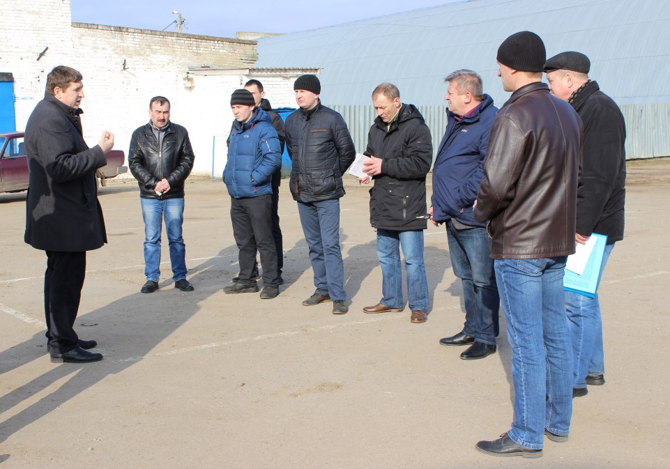 Агляд гатоўнасці тэхнікі да палявых работ прайшоў на Бераставіччыне