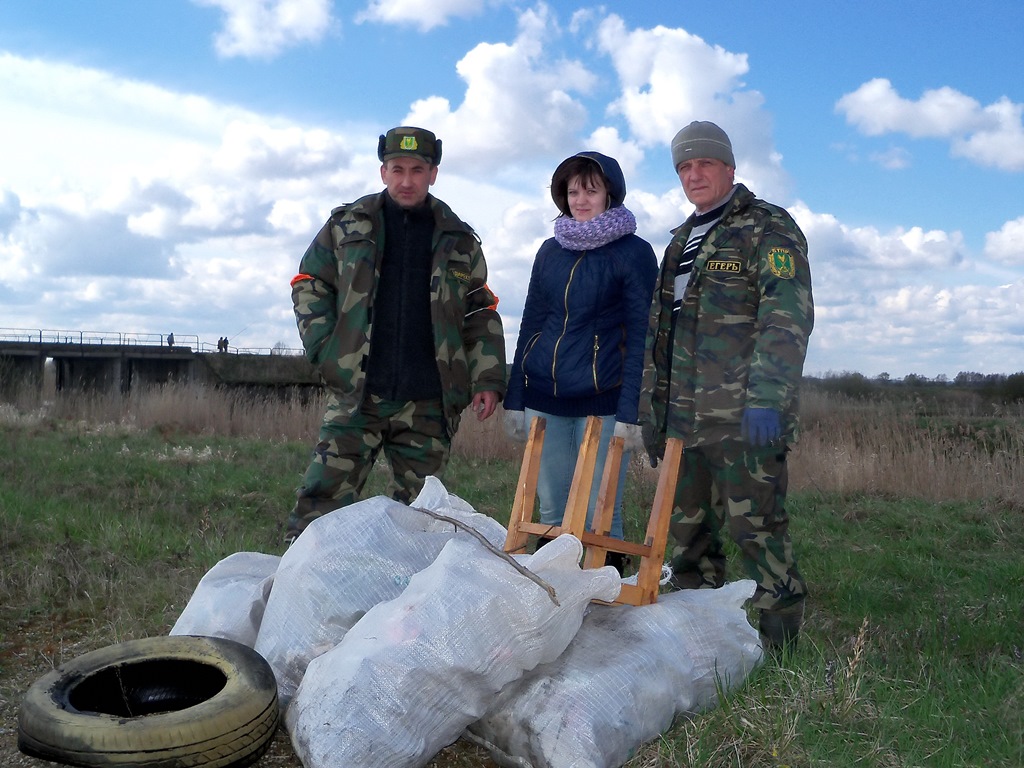 В Берестовицком районе проходила республиканская акция «Чистый водоем»