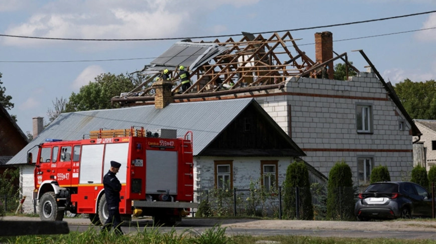 В ночь на 10 сентября жилой дом в Польше повредила ракета, запущенная с польского истребителя F-16