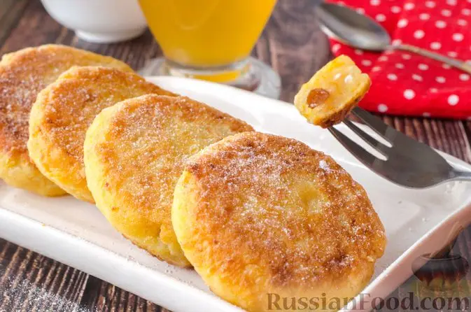 Рецепт сырников с тыквой на рисовой муке