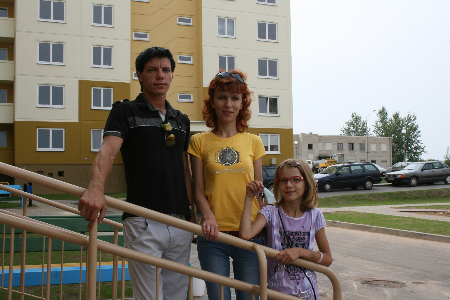 Атрымалі ключы   ад новых кватэр