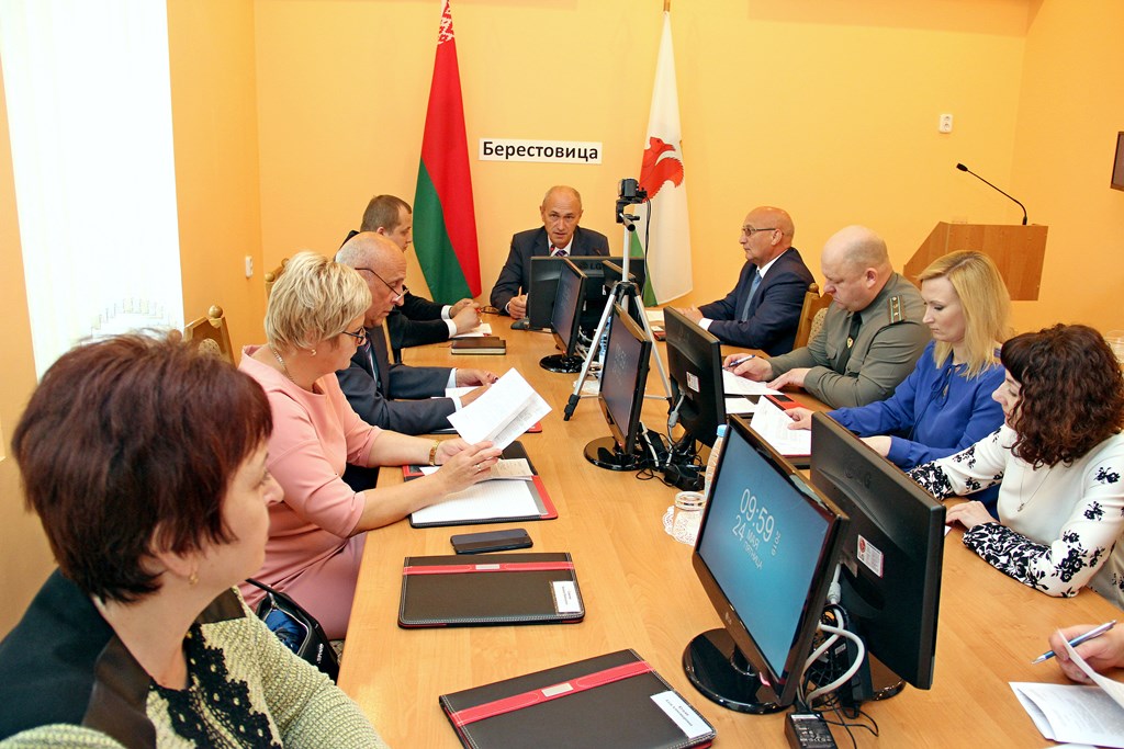 Прошло заседание Берестовицкого районного исполнительного комитета
