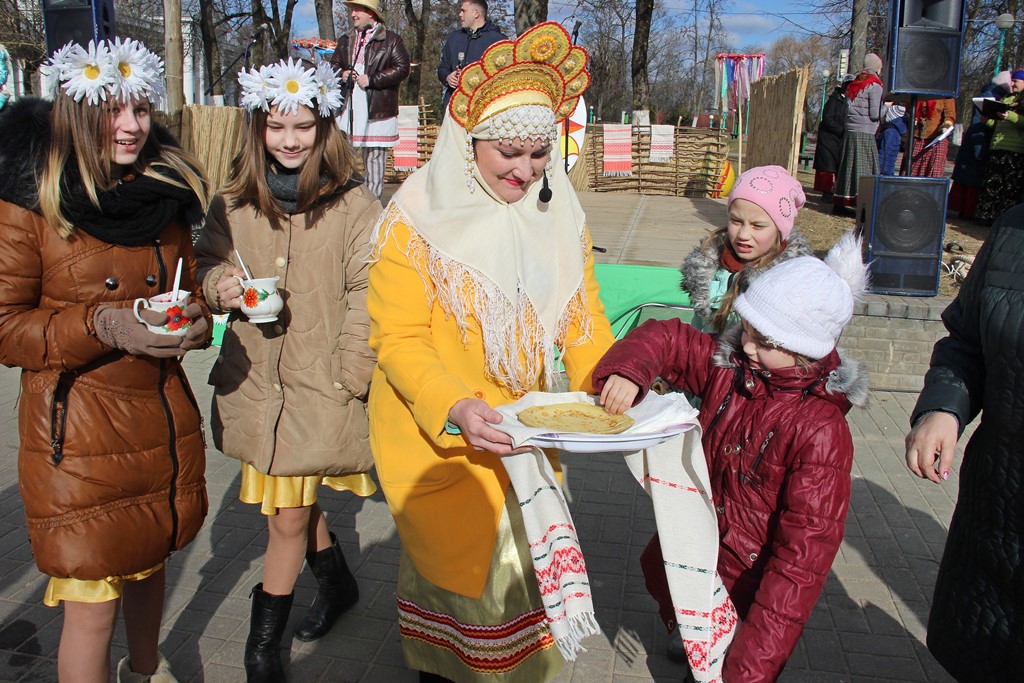 The performance dedicated to the beginning of Pancake week took place in Bolshaya Berestovitsa
