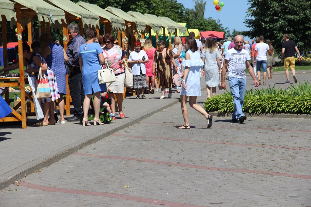 “Бераставіца кірмашовая”: народныя майстры Гродзеншчыны на “Бераст-Фэсце”