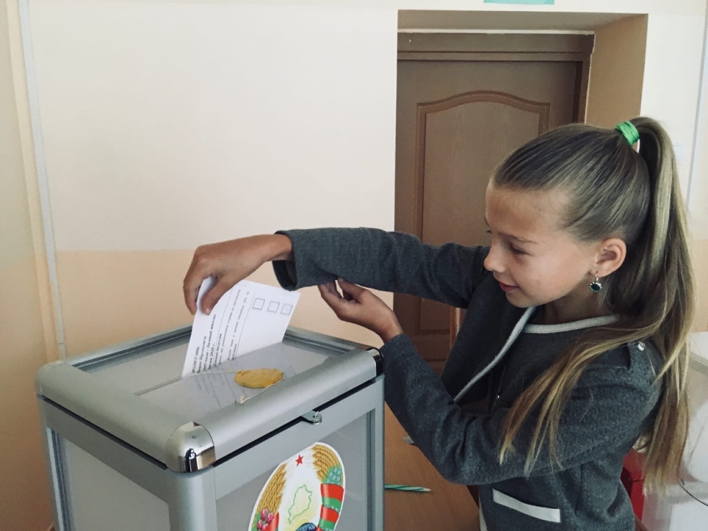 У Пархімаўскім яслях-садзе – базавай школе выбралі прэзідэнта школы
