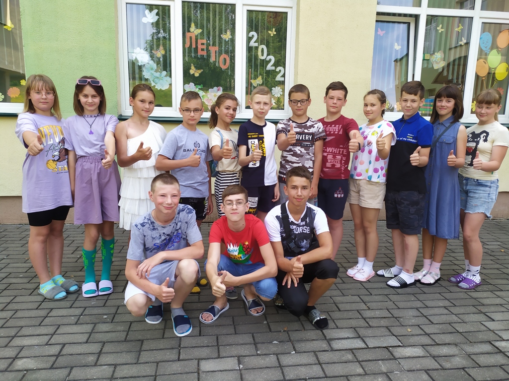 Сустрэча сяброў у летніку “Юны следапыт”