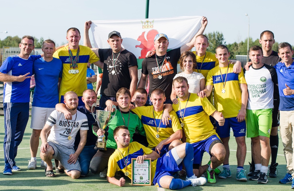 Команда «Баден-Баден» – чемпион летнего турнира Волковысской футбольной лиги