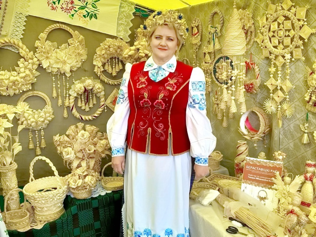 Бераставіцкая майстрыха Тамара Касьян заняла першае месца ў рэспубліканскім фестывалі-кірмашы “Вясновы букет”