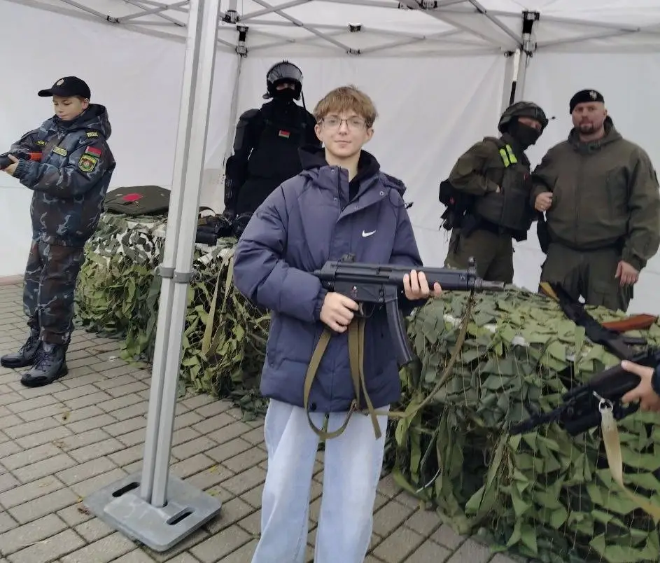 Воспитанники клуба «Багратион» приняли участие в Дне открытых дверей УВД облисполкома 
