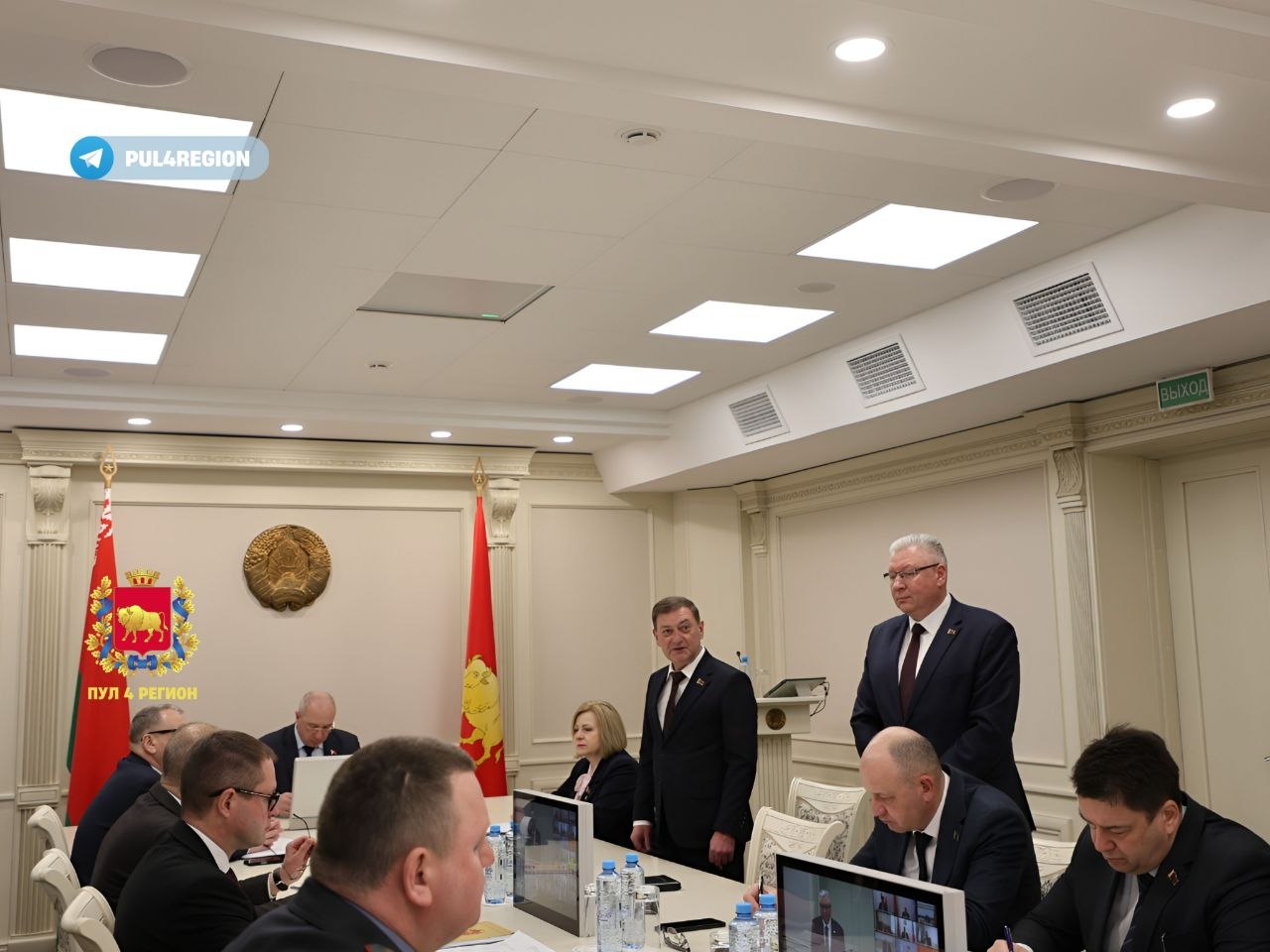 Руководящему составу региона представлен новый председатель Комитета государственного контроля Гродненской области