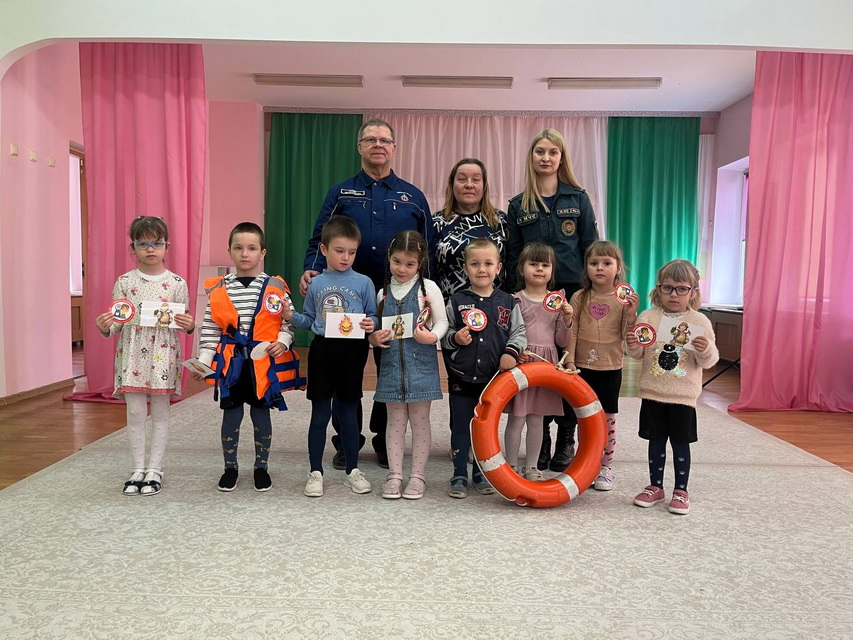 Как берестовицкие малыши учились безопасности