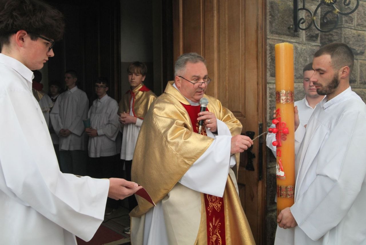 Берестовицкие католики празднуют Светлое Христово Воскресение