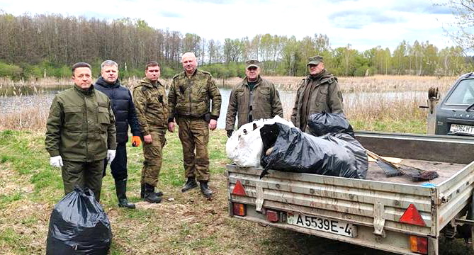 На Берестовитчине проходит экологическая акция «Беларусь синеокая»