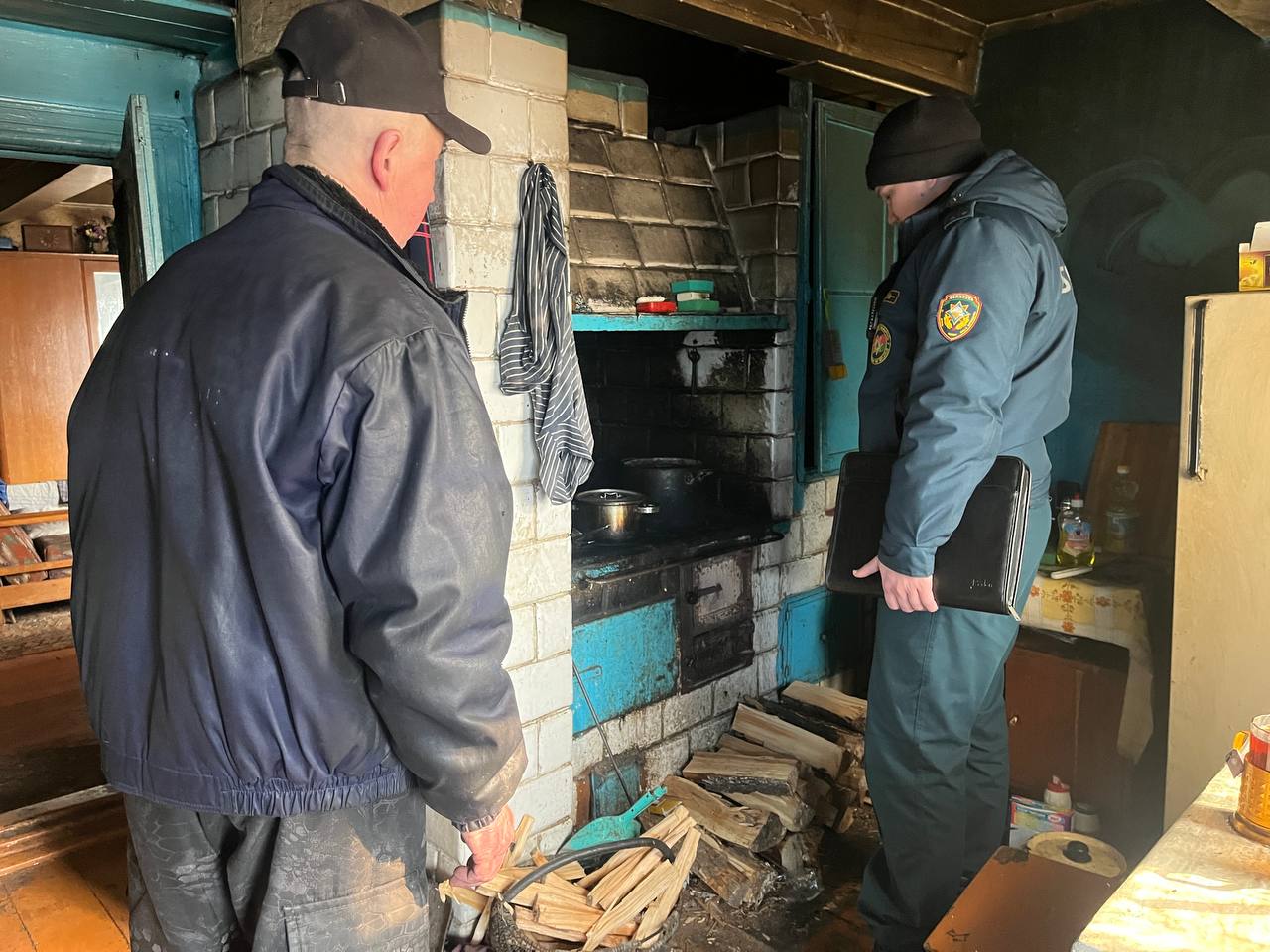 Безопасность в каждый дом. Спасатели посетили агрогородок Пограничный