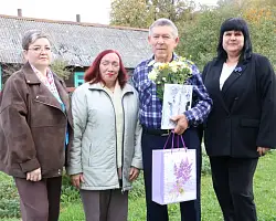 Акция-чествование в рамках декады «Золотой возраст» прошла на Берестовитчине