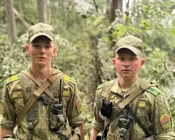 Учились два товарища: курсанты-первокурсники проходят стажировку на заставе "Пограничный"