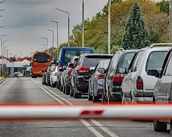На польском направлении зафиксировано скопление свыше 700 единиц транспорта
