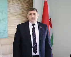 Поздравление председателя Берестовицкого районного исполнительного комитета Дмитрия Кадргулова с Днем Независимости Республики Беларусь