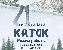 Приглашаем на каток!