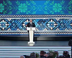 Александр Лукашенко приехал на праздник "Купалье" в Александрии