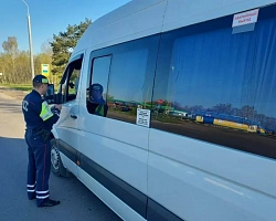 На дорогах Гродненщины – усиленный контроль за автобусными перевозками