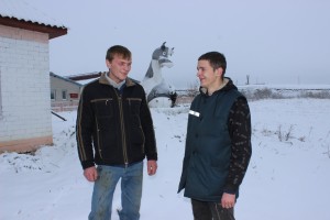 Улас Разумій і Мікалай Цівунчык